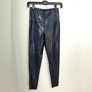 Goldsheep Shimmery Black Sequin Sparkle Leggings, size small, perfect condition!